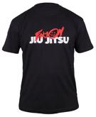 OKAMI T-Shirt enjoy jiu jitsu-black